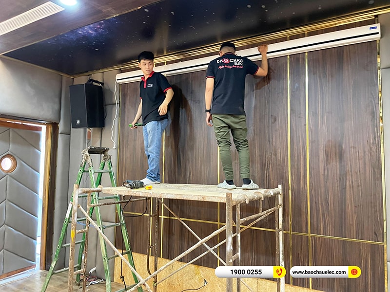 Lắp đặt hệ thống karaoke, nghe nhạc, xem phim trị giá gần 1 tỉ cho khách hàng tại Đồng Nai (RCF C5212-99, MP3350, Klipsch RF7III, X8500H,…)