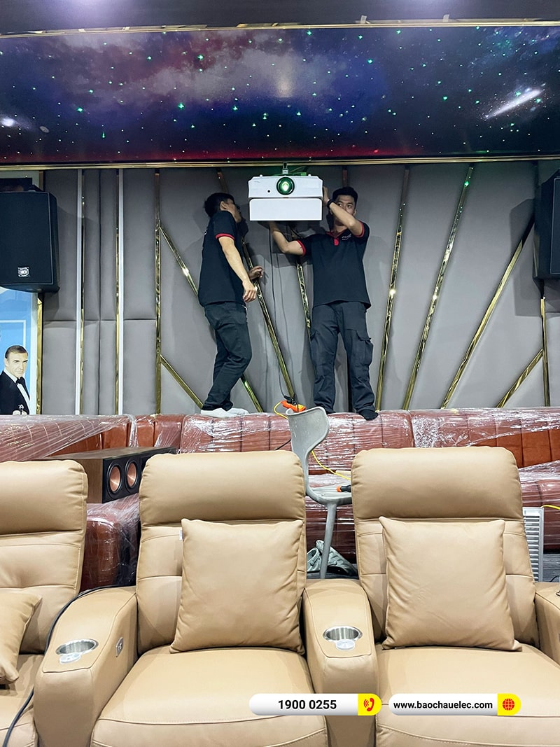 Lắp đặt hệ thống karaoke, nghe nhạc, xem phim trị giá gần 1 tỉ cho khách hàng tại Đồng Nai (RCF C5212-99, MP3350, Klipsch RF7III, X8500H,…)