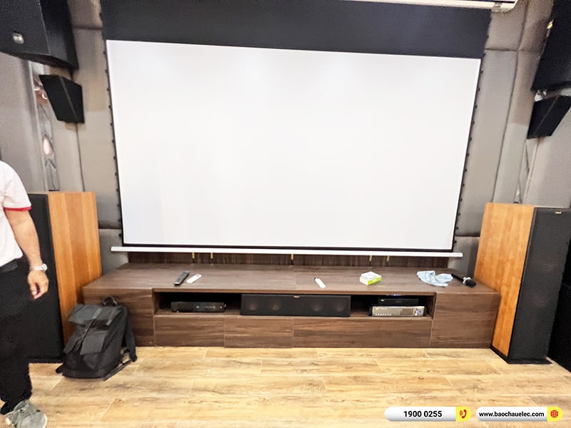 Lắp đặt hệ thống karaoke, nghe nhạc, xem phim trị giá gần 1 tỉ cho khách hàng tại Đồng Nai (RCF C5212-99, MP3350, Klipsch RF7III, X8500H,…)