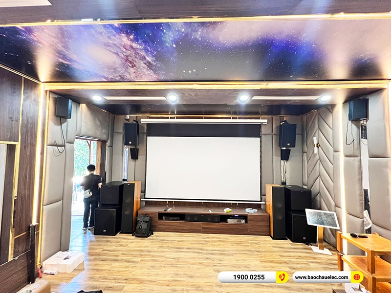 Lắp đặt hệ thống karaoke, nghe nhạc, xem phim trị giá gần 1 tỉ cho khách hàng tại Đồng Nai (RCF C5212-99, MP3350, Klipsch RF7III, X8500H,…)
