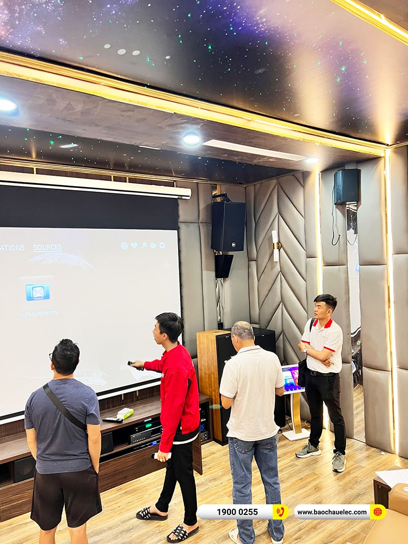 Lắp đặt hệ thống karaoke, nghe nhạc, xem phim trị giá gần 1 tỉ cho khách hàng tại Đồng Nai (RCF C5212-99, MP3350, Klipsch RF7III, X8500H,…)