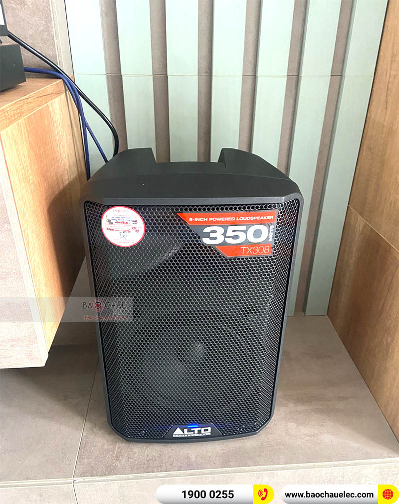 dàn karaoke cho gia đình chị Ly ở Thuận An, Bình Dương