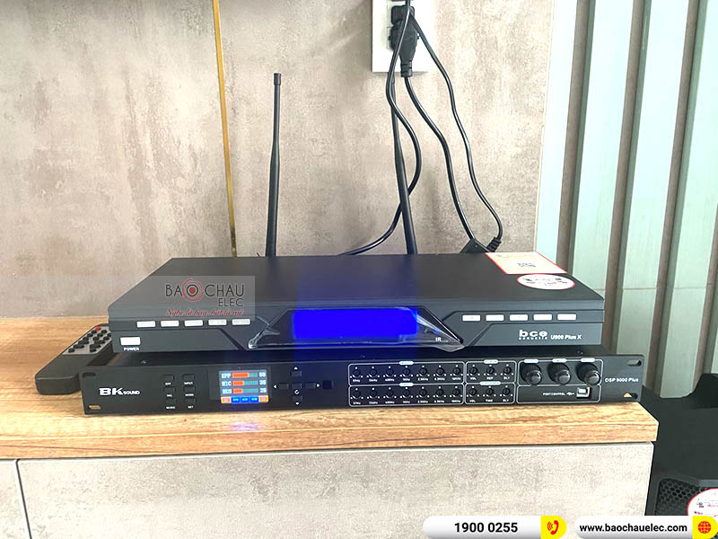 dàn karaoke cho gia đình chị Ly ở Thuận An, Bình Dương