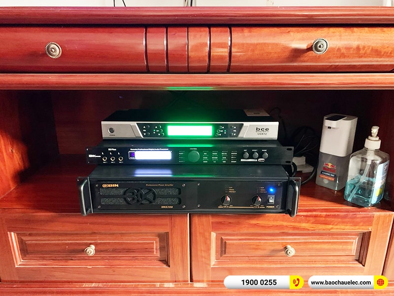 Lắp đặt dàn karaoke trị giá hơn 40 triệu cho anh Cương tại Bình Dương (BMB CSS 1210SE, VM620A, X5 Plus, SW512C, BCE UGX12) 