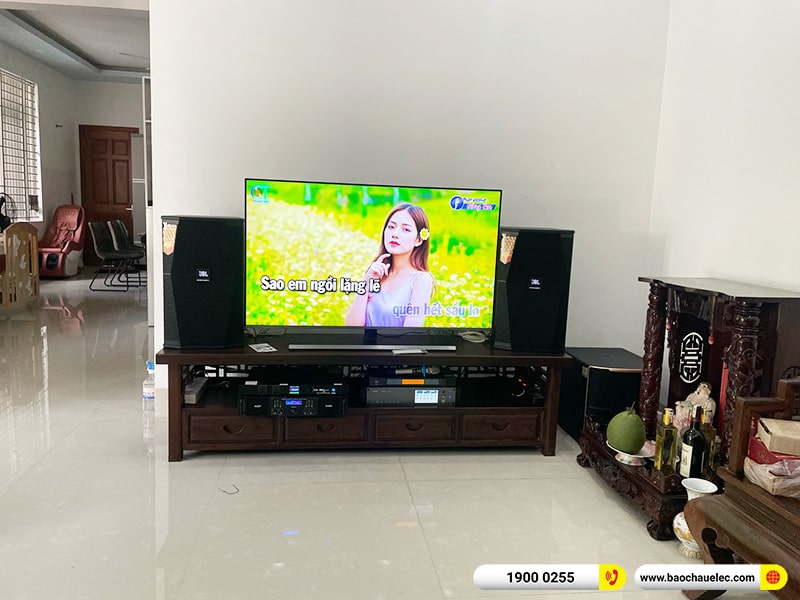 Lắp đặt dàn karaoke trị giá gần 80 triệu cho anh Cường tại Bình Dương (JBL XS12, AAP TD8004, K9900II Luxury, Pasion 12SP, BCE VIP3000, BKSound M8)