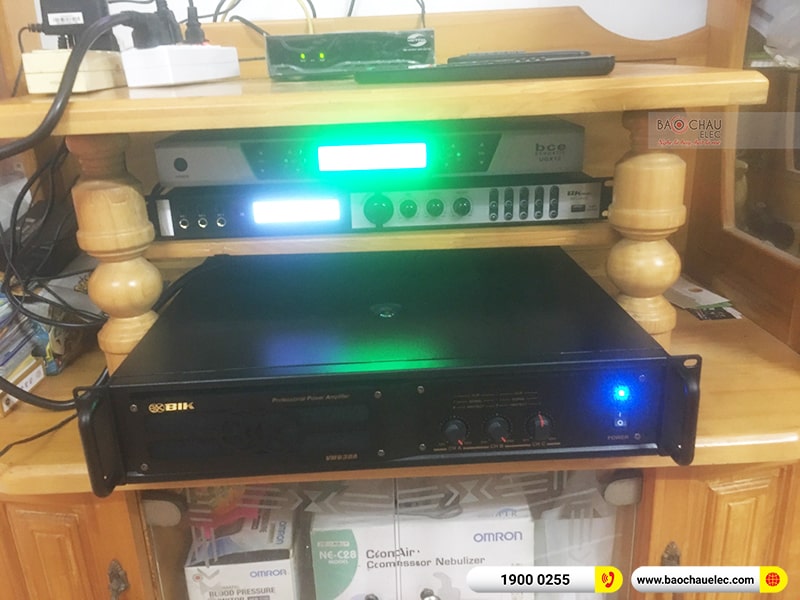 Lắp đặt dàn karaoke trị giá hơn 40 triệu cho anh Thủy tại Bình Dương (Amate Key 10, VM630A, X6 Luxury, BJ-W66 Plus, BCE UGX12) 