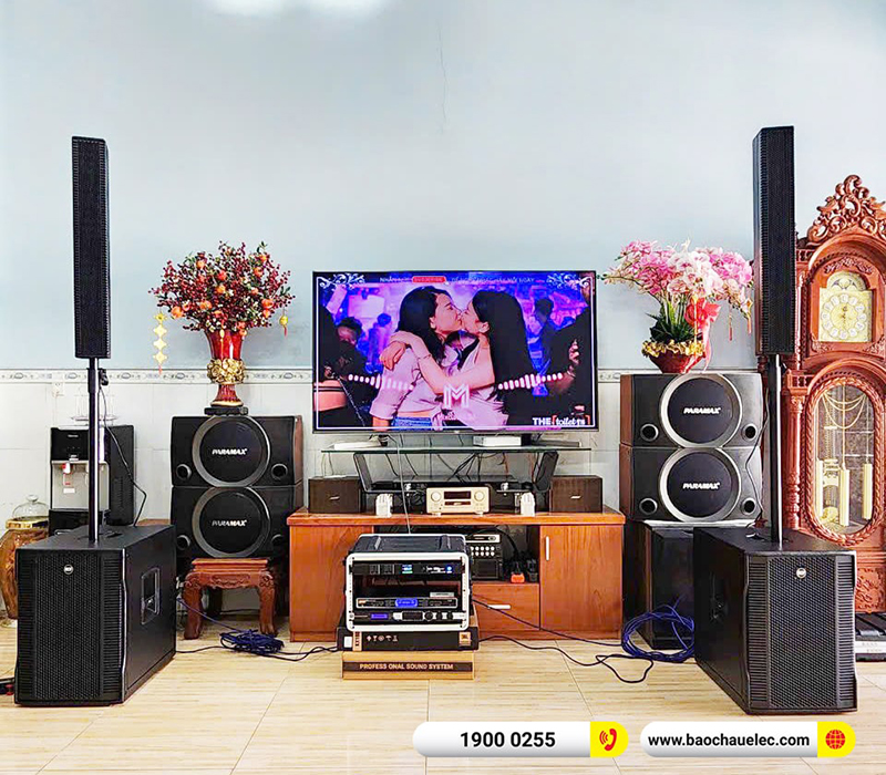 Lắp đặt dàn karaoke, loa di động RCF trị giá hơn 150 triệu cho anh Lượng tại Bình Dương (RCF EVOX 12, KX180A, WB5000, BKSound M8) 