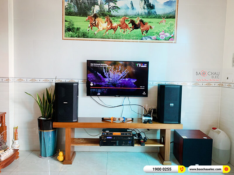 Lắp đặt dàn karaoke chị Hạnh tại Bình Dương