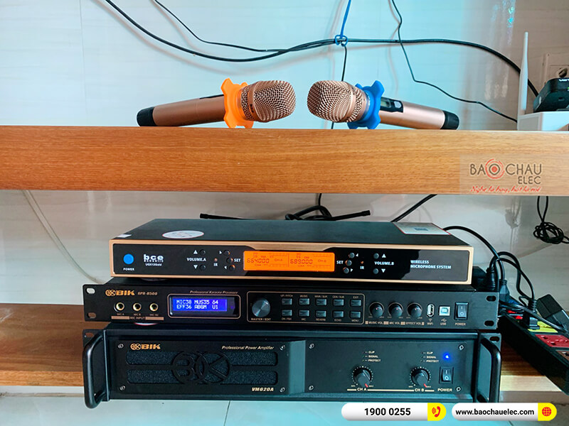 Lắp đặt dàn karaoke chị Hạnh tại Bình Dương