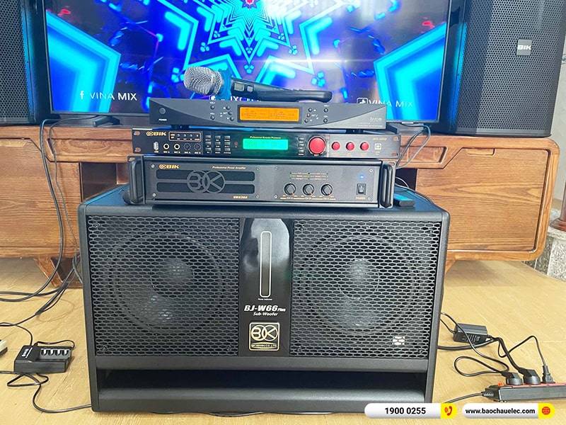 Lắp đặt dàn karaoke trị giá hơn 40 triệu cho anh Đức Anh tại Bình Dương (BIK BSP 412II, VM630A, BPR-5600, BJ-W66 Plus, UGX12 Plus)