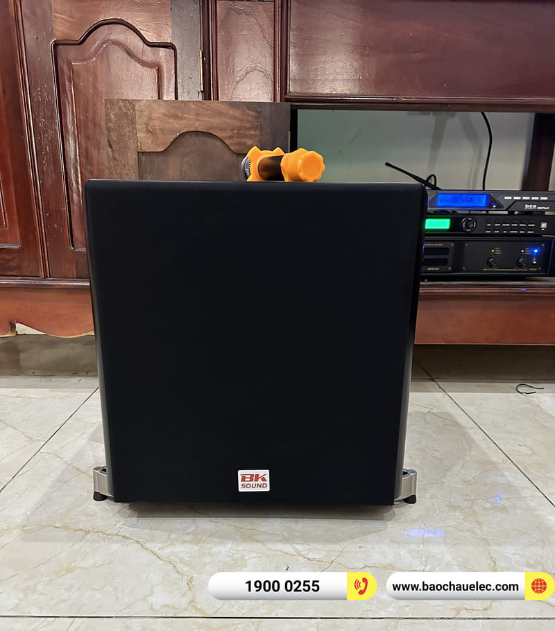 Lắp đặt dàn karaoke Denon gần 33tr cho anh Thọ ở Bình Dương (Denon DP-R212, VM 620A, KP500, U900 Plus X, SW512)