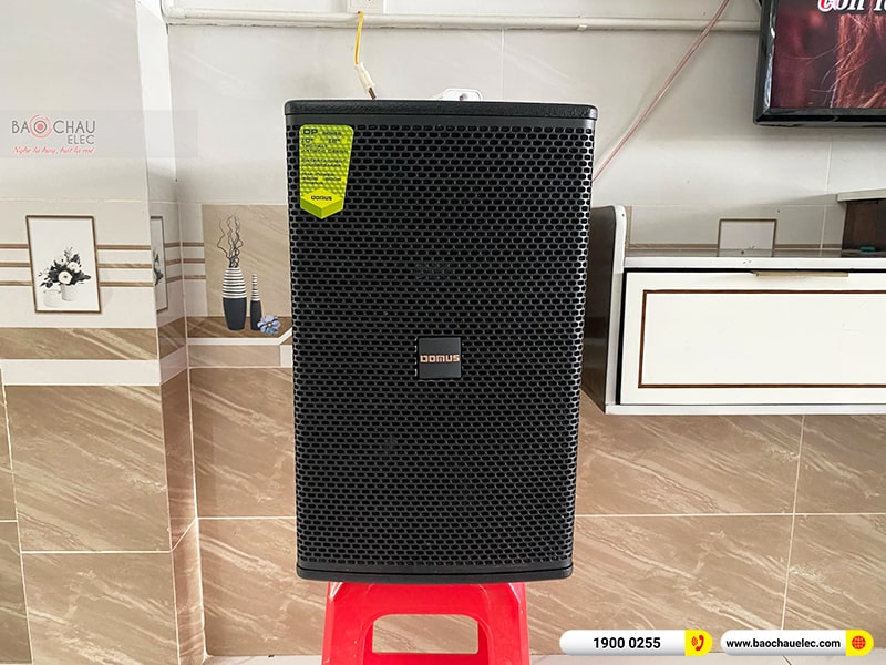 Lắp đặt dàn nghe nhạc trị giá hơn 20 triệu đồng cho anh Tân tại Bình Dương