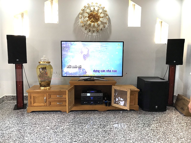 Dàn karaoke vip của gia đình anh Tuấn h5