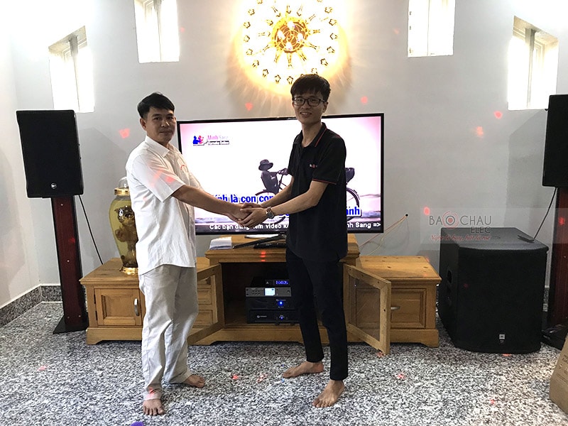 Dàn karaoke vip của gia đình anh Tuấn h6