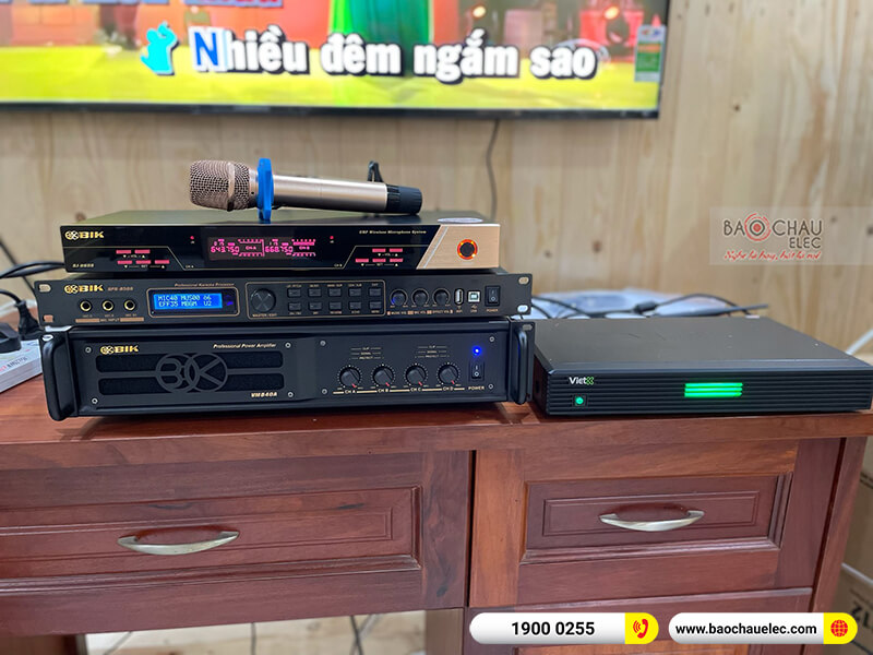 Lắp đặt dàn karaoke anh Phong tại Bình Dương