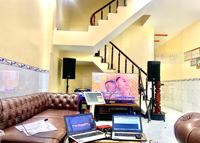 Dàn karaoke VIP gia đình chị Giang ở Bình Dương h5