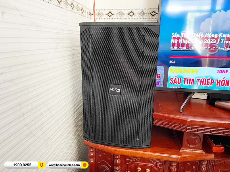 Lắp đặt dàn karaoke trị giá gần 50 triệu cho anh Thắng tại Bình Dương (Denon DN512, VM620A, BKSound KP500, TX212S, UGX12 Gold)