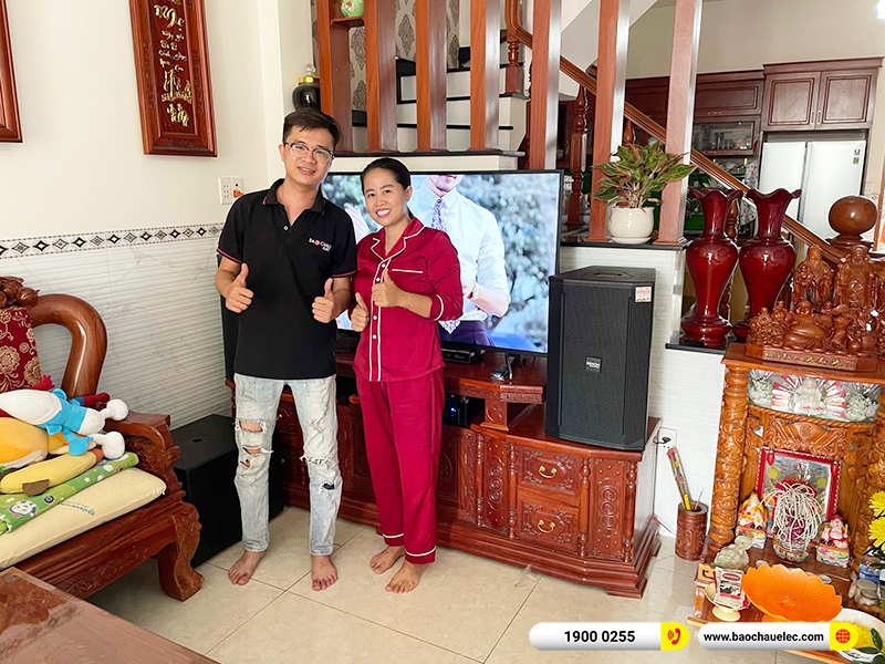Lắp đặt dàn karaoke trị giá gần 50 triệu cho anh Thắng tại Bình Dương (Denon DN512, VM620A, BKSound KP500, TX212S, UGX12 Gold)