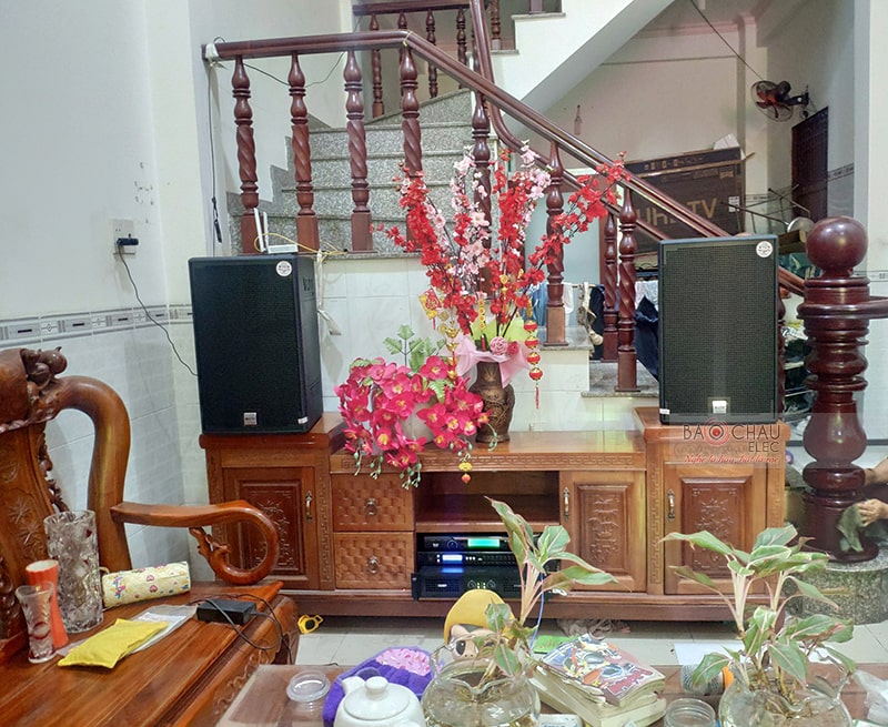 Dàn karaoke gia đình anh Tiến ở Bình Dương h4