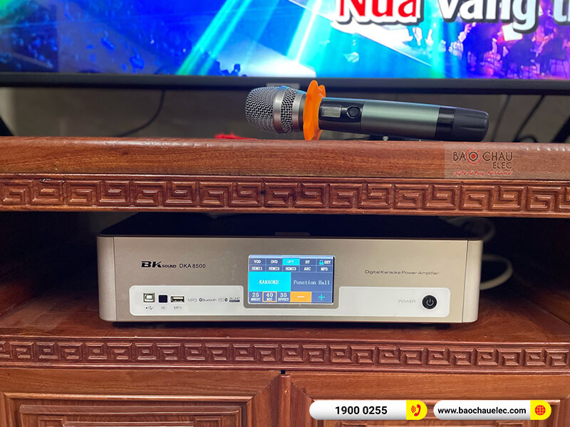 lắp đặt dàn karaoke gia đình anh Thái tại bình dương