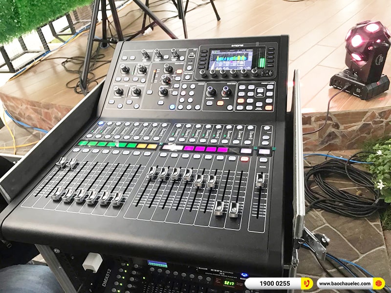 Lắp đặt bộ dàn âm thanh quán Cafe chị San tại Bình Dương (Alto TS415, Alto TX312, Alto MP3550, SXSub18+, BKSound M8,…) 