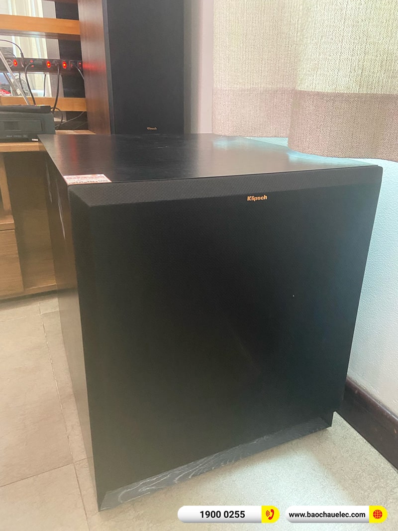 Lắp đặt dàn âm thanh 5.1 xem phim, nghe nhạc trị giá khoảng 130 triệu cho anh Dương tại Bình Dương (RP-8000F II, RP-502S, RP-504C, SPL150, AVC-X4700H, Vision 4K)