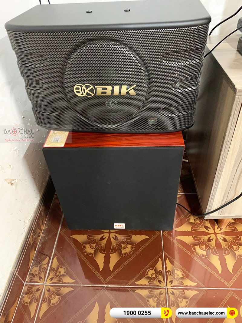 Lắp đặt dàn karaoke trị giá hơn 20 triệu cho anh Bình tại Bình Dương (BIK BJ-S668, VM420A, X5 Plus, SW312-C, BJ-U100)