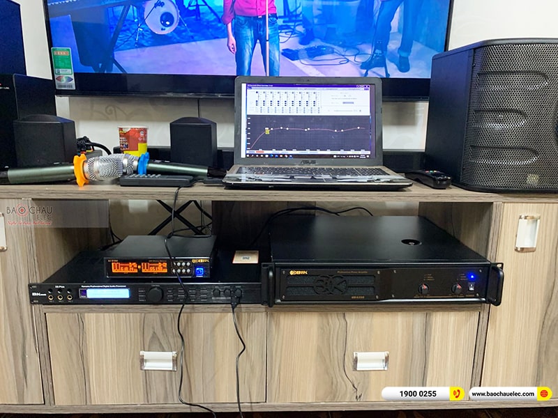 Lắp đặt dàn karaoke trị giá hơn 20 triệu cho anh Bình tại Bình Dương (BIK BJ-S668, VM420A, X5 Plus, SW312-C, BJ-U100)