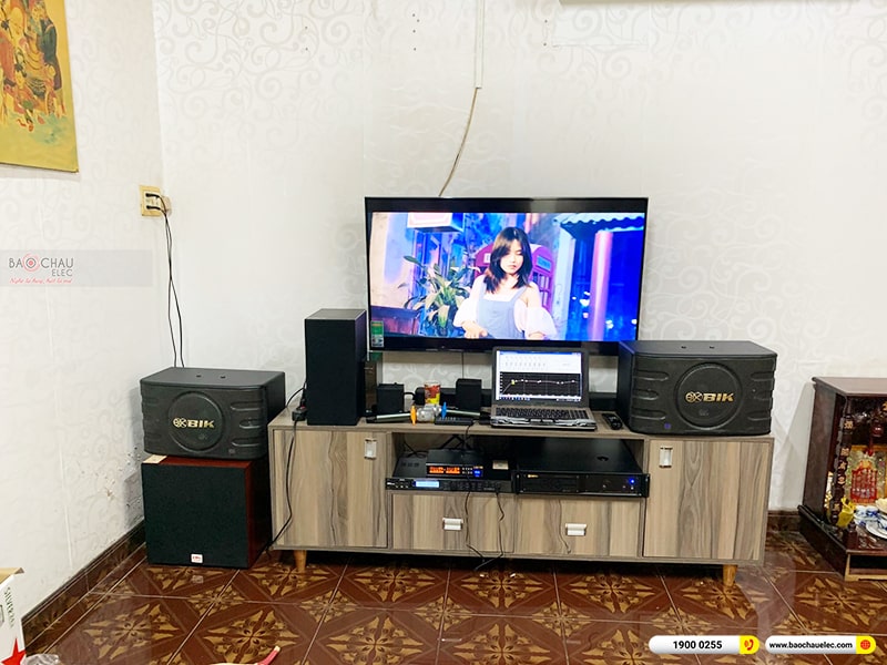 Lắp đặt dàn karaoke trị giá hơn 20 triệu cho anh Bình tại Bình Dương (BIK BJ-S668, VM420A, X5 Plus, SW312-C, BJ-U100)