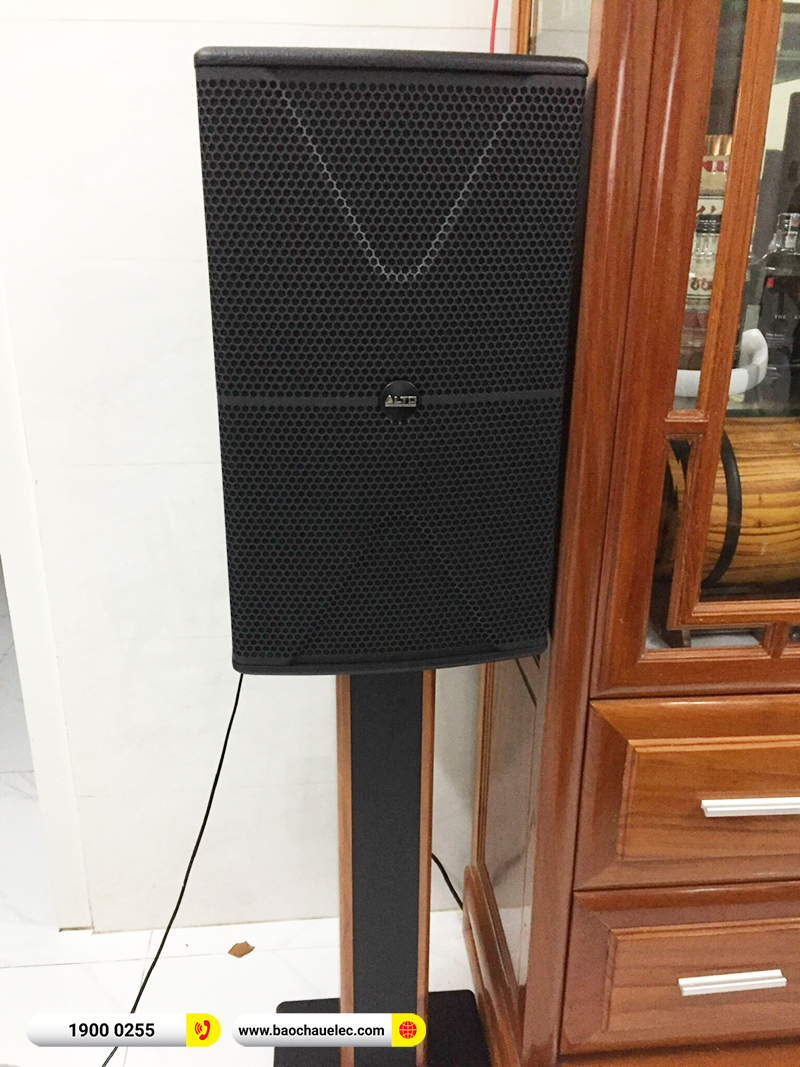 Lắp đặt dàn âm thanh trị giá gần 40 triệu cho anh Hạnh tại Bình Dương (Alto AT2000II, VM620A, X6 Luxury, SW612, BJ-U500) 