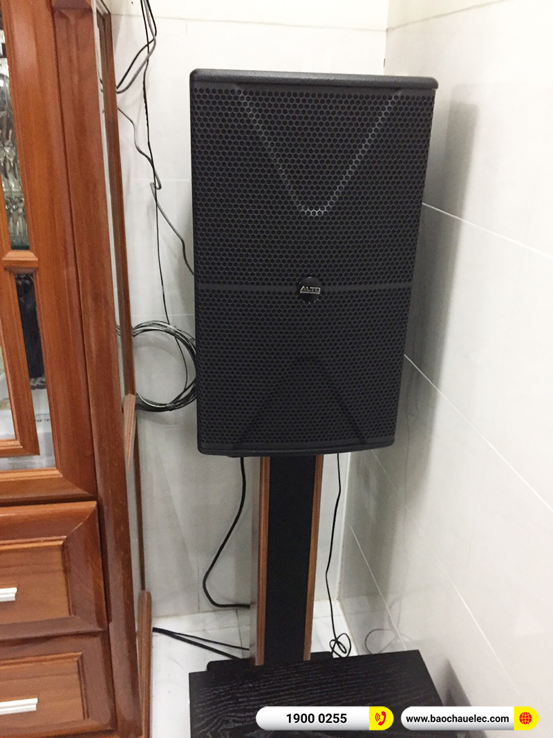 Lắp đặt dàn âm thanh trị giá gần 40 triệu cho anh Hạnh tại Bình Dương (Alto AT2000II, VM620A, X6 Luxury, SW612, BJ-U500) 