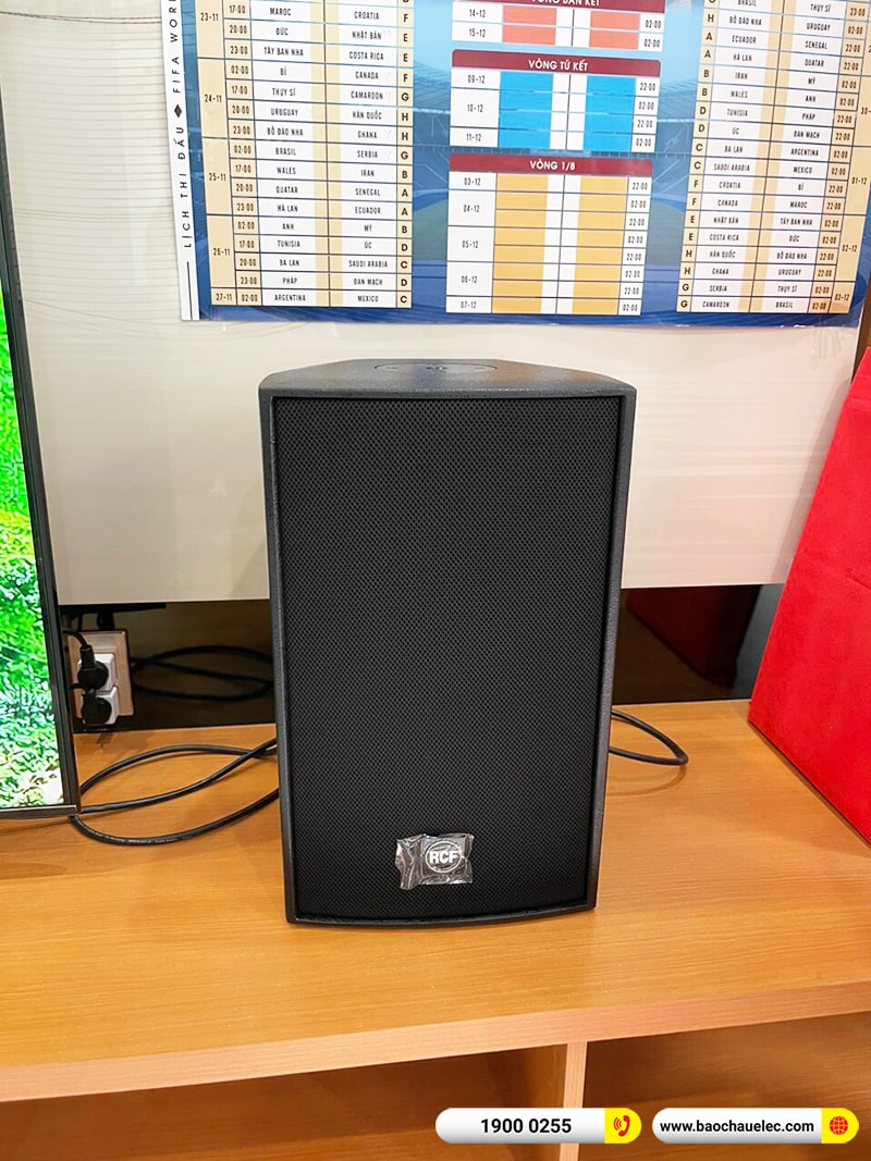 Lắp đặt dàn karaoke trị giá hơn 90 triệu cho anh Huy tại Bình Dương (RCF C3110-126, Crown T7, KX180A, JBL A120P, JBL VM200) 