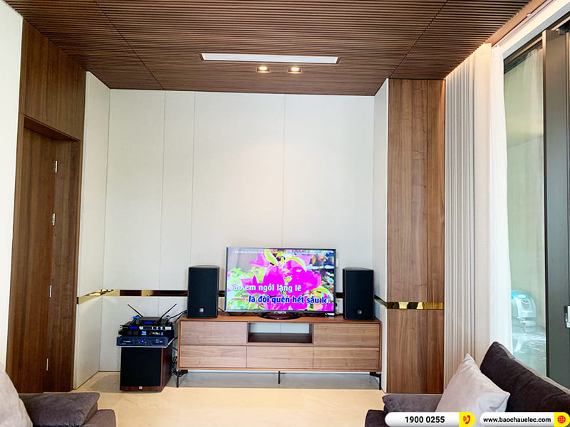 Lắp đặt dàn karaoke RCF gần 93tr cho anh Khánh ở Bình Dương (RCF C 3110-126, Crown T7, KX180A, A120P, VM200...)