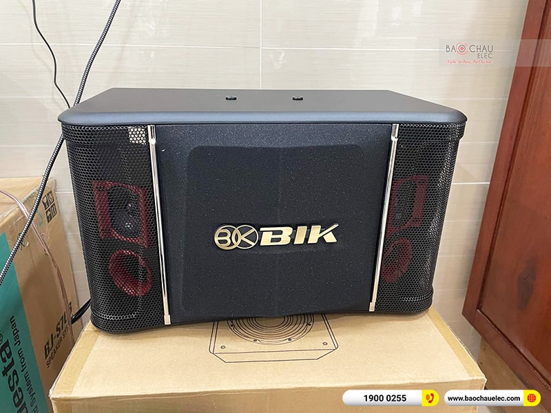 Lắp đặt dàn karaoke trị giá hơn 60 triệu cho anh Long tại Đồng Nai (BIK BJ-S768, BKSound DKA 6500, BKSound SW512C)