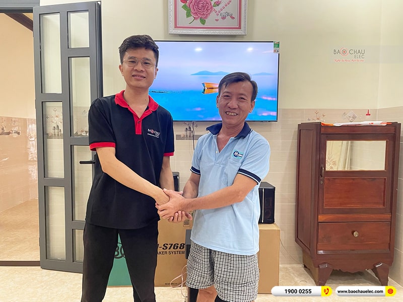 Lắp đặt dàn karaoke trị giá hơn 60 triệu cho anh Long tại Đồng Nai (BIK BJ-S768, BKSound DKA 6500, BKSound SW512C)