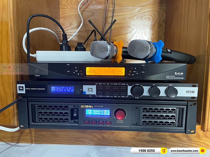 Lắp đặt dàn karaoke trị giá hơn 60 triệu cho anh Quý tại Bình Dương (BMB CSS 1212SE, BPA-8200, KX180A, Pasion 12SP, UGX12 Plus)