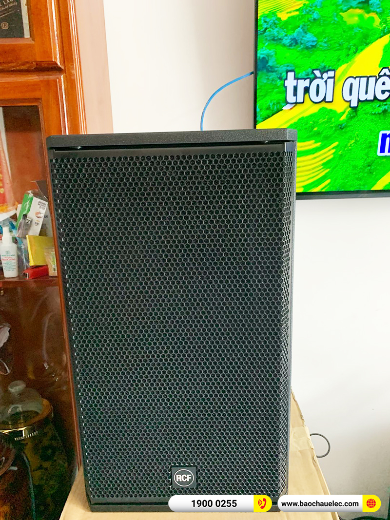 Lắp đặt dàn karaoke trị giá hơn 70 triệu cho anh Sìn tại Bình Dương (RCF X-Max 12, BPA-8200, APP MZ46, KX180A, BJ-W88 Plus, VM300) 