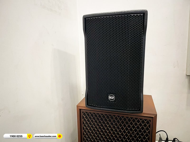 Lắp đặt dàn karaoke RCF hơn 109tr cho anh Tâm tại Bình Dương (RCF CMAX 4110, VM840A, K9900II Luxury, 705ASII) 