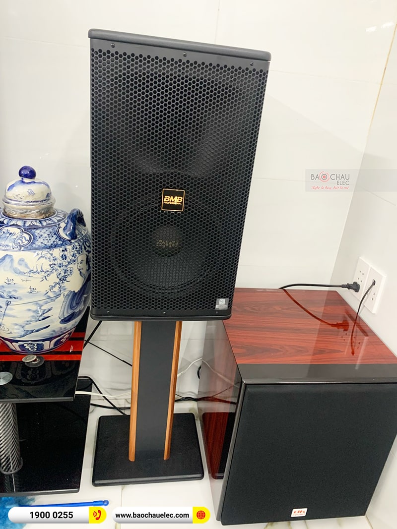 Lắp đặt dàn karaoke trị giá hơn 50 triệu cho anh Thông tại Bình Dương 