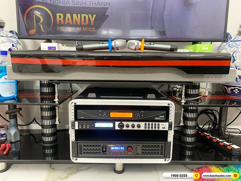 Lắp đặt dàn karaoke trị giá hơn 50 triệu cho anh Thông tại Bình Dương 