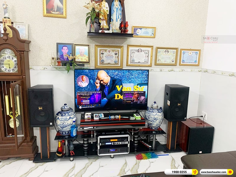 Lắp đặt dàn karaoke trị giá hơn 50 triệu cho anh Thông tại Bình Dương 