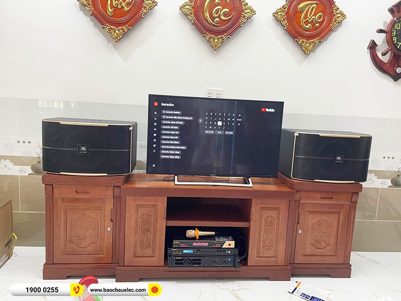 Lắp đặt dàn karaoke trị giá gần 40 triệu cho anh Thương tại Bình Dương (JBL Pasion 12, BIK VM620A, BPR-8500, BIK BJ-U600) 
