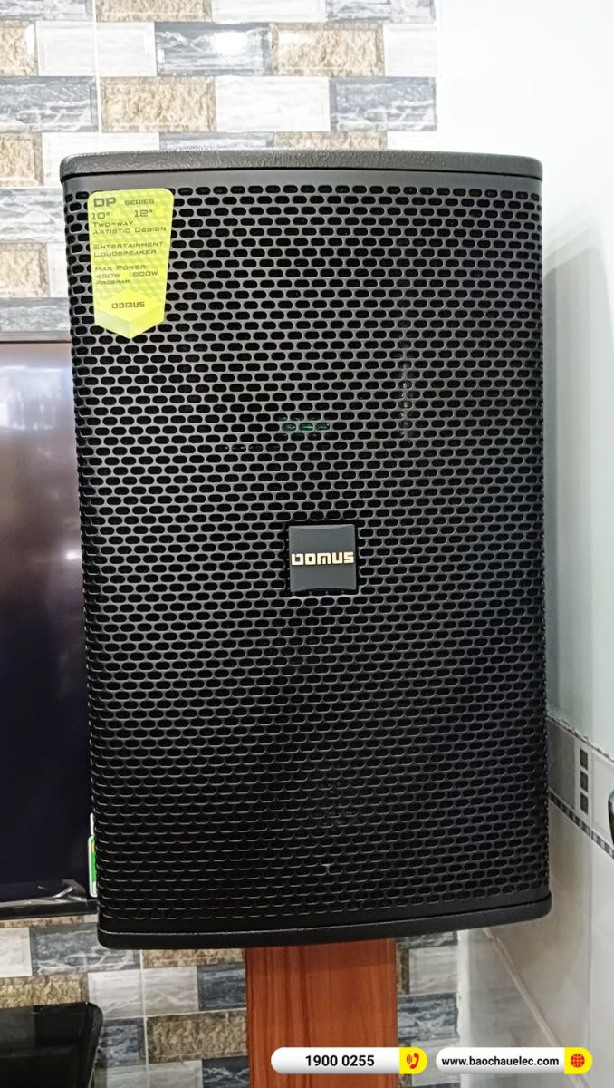 Lắp đặt dàn karaoke trị giá khoảng 40 triệu cho anh Tuấn tại Bình Dương (Domus DP6120, VM620A, BPR-8500, SW612C, UGX12 Gold) 