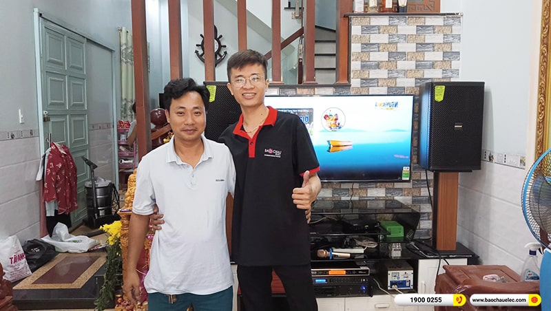 Lắp đặt dàn karaoke trị giá khoảng 40 triệu cho anh Tuấn tại Bình Dương (Domus DP6120, VM620A, BPR-8500, SW612C, UGX12 Gold) 
