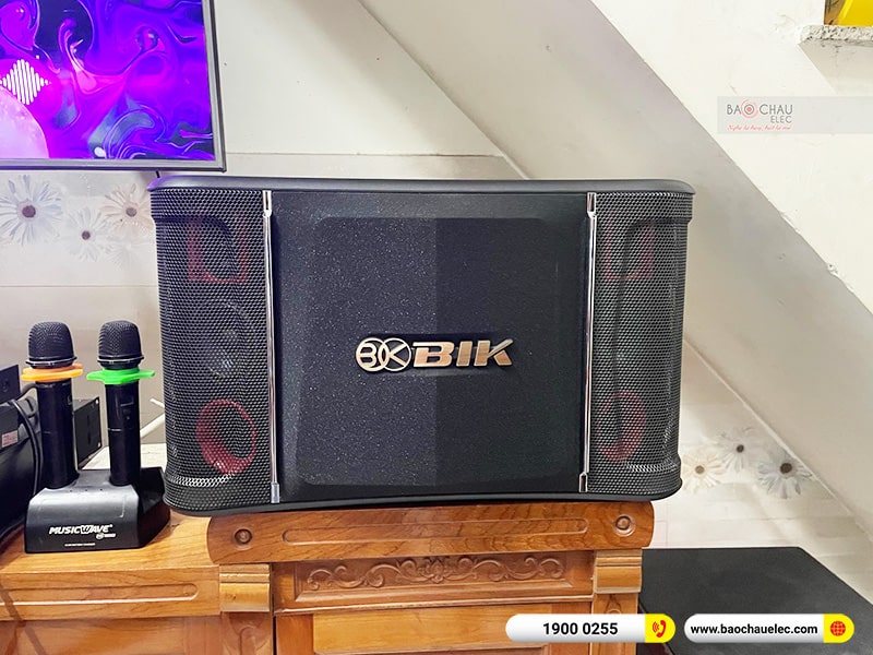 Lắp đặt dàn karaoke trị giá gần 30 triệu cho anh Việt tại Bình Dương (BIK BJ-S968, BIK VM620A, BIK BPR-8500) 