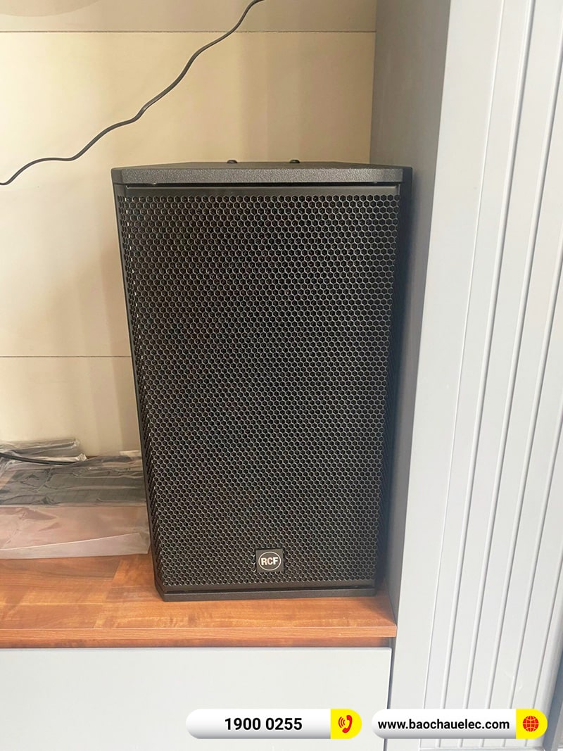 Lắp đặt dàn karaoke trị giá hơn 80 triệu cho anh Vương tại Bình Dương (RCF X-MAX 12, VM830A, KX180A, BJ-W88 Plus, 4K Plus 4TB, JBL VM300)