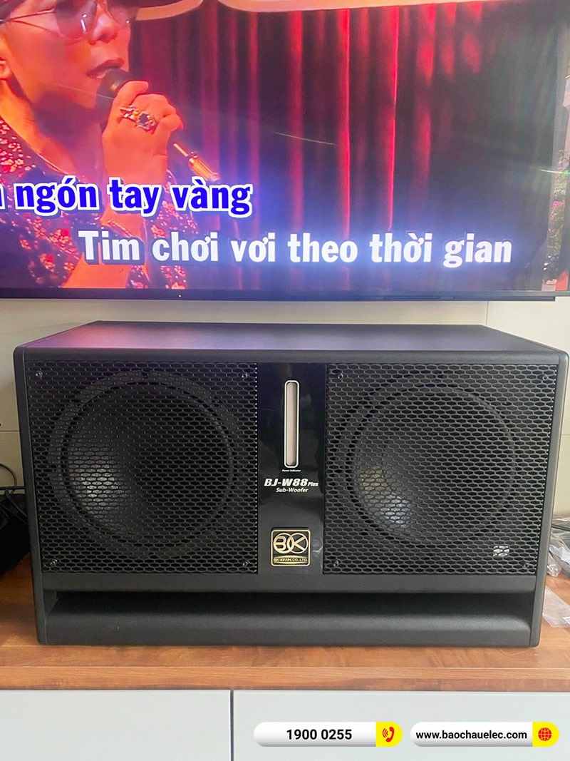 Lắp đặt dàn karaoke trị giá hơn 80 triệu cho anh Vương tại Bình Dương (RCF X-MAX 12, VM830A, KX180A, BJ-W88 Plus, 4K Plus 4TB, JBL VM300)