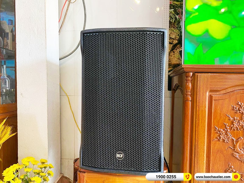 Lắp đặt dàn karaoke trị giá gần 100 triệu cho chị Giàu tại Bình Dương (RCF CMAX 4112, Crown Xli2500, KX180A, Pasion 12SP, JBL VM300) 
