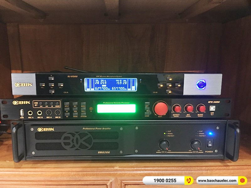 Lắp đặt dàn karaoke trị giá gần 50 triệu cho chị Tuyết tại Bình Dương (JBL MTS10, VM620A, BPR-5600, JBL A100P, BJ-U500) 