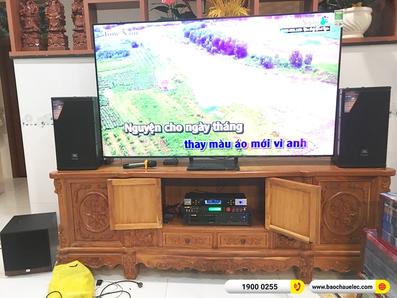 Lắp đặt dàn karaoke trị giá gần 50 triệu cho chị Tuyết tại Bình Dương (JBL MTS10, VM620A, BPR-5600, JBL A100P, BJ-U500) 
